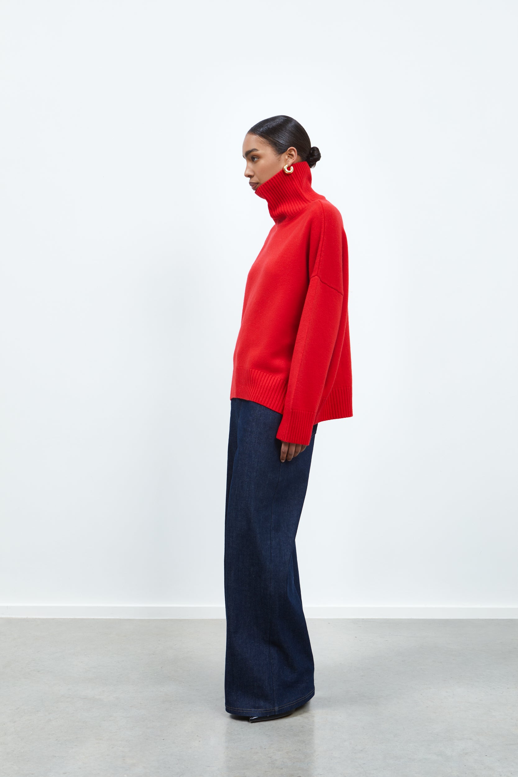 RHÚNE Alba Knit Knitwear Red