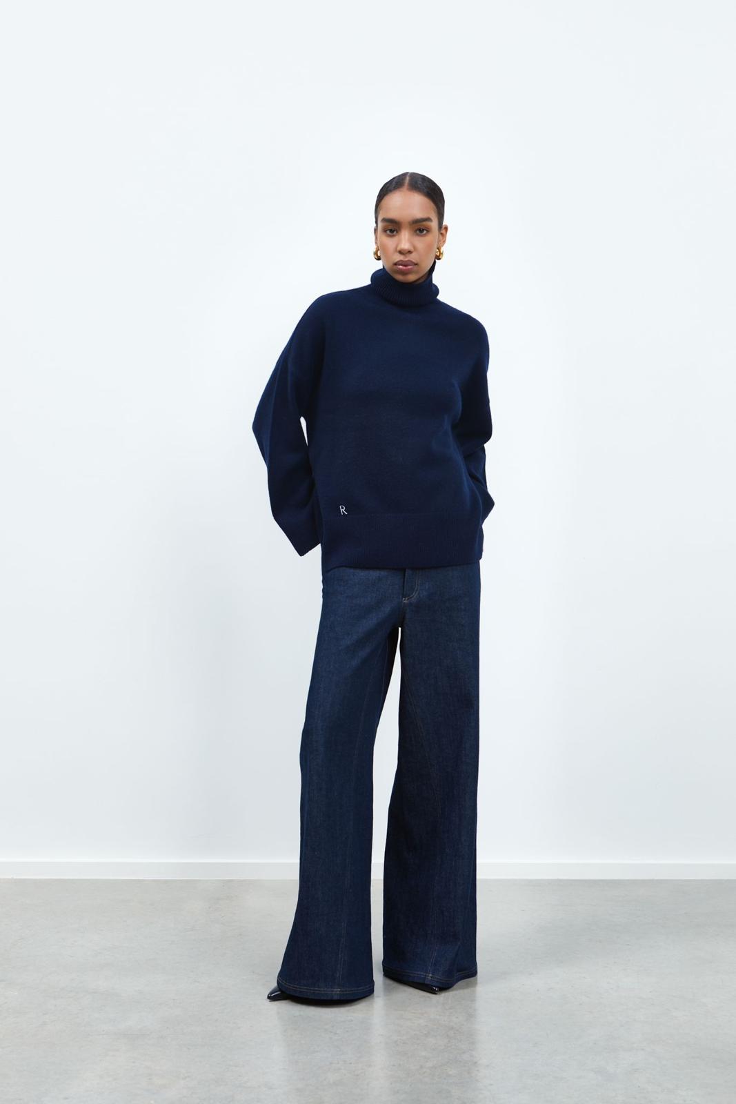 RHÚNE Alba Knit Knitwear navy