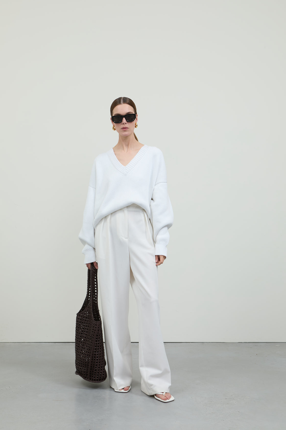 Celine Pants Off-white