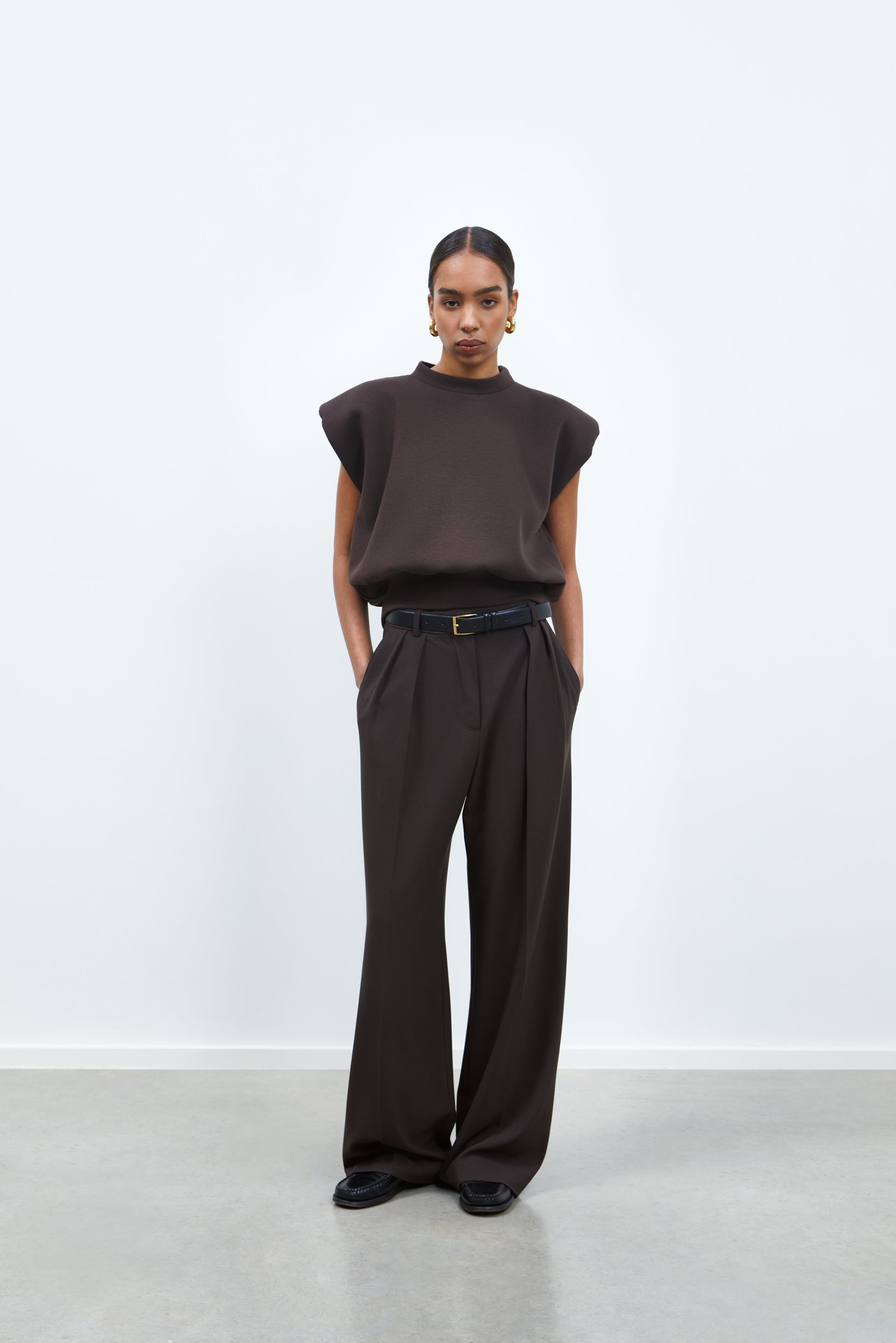 RHÚNE Celine Pants Pants brown
