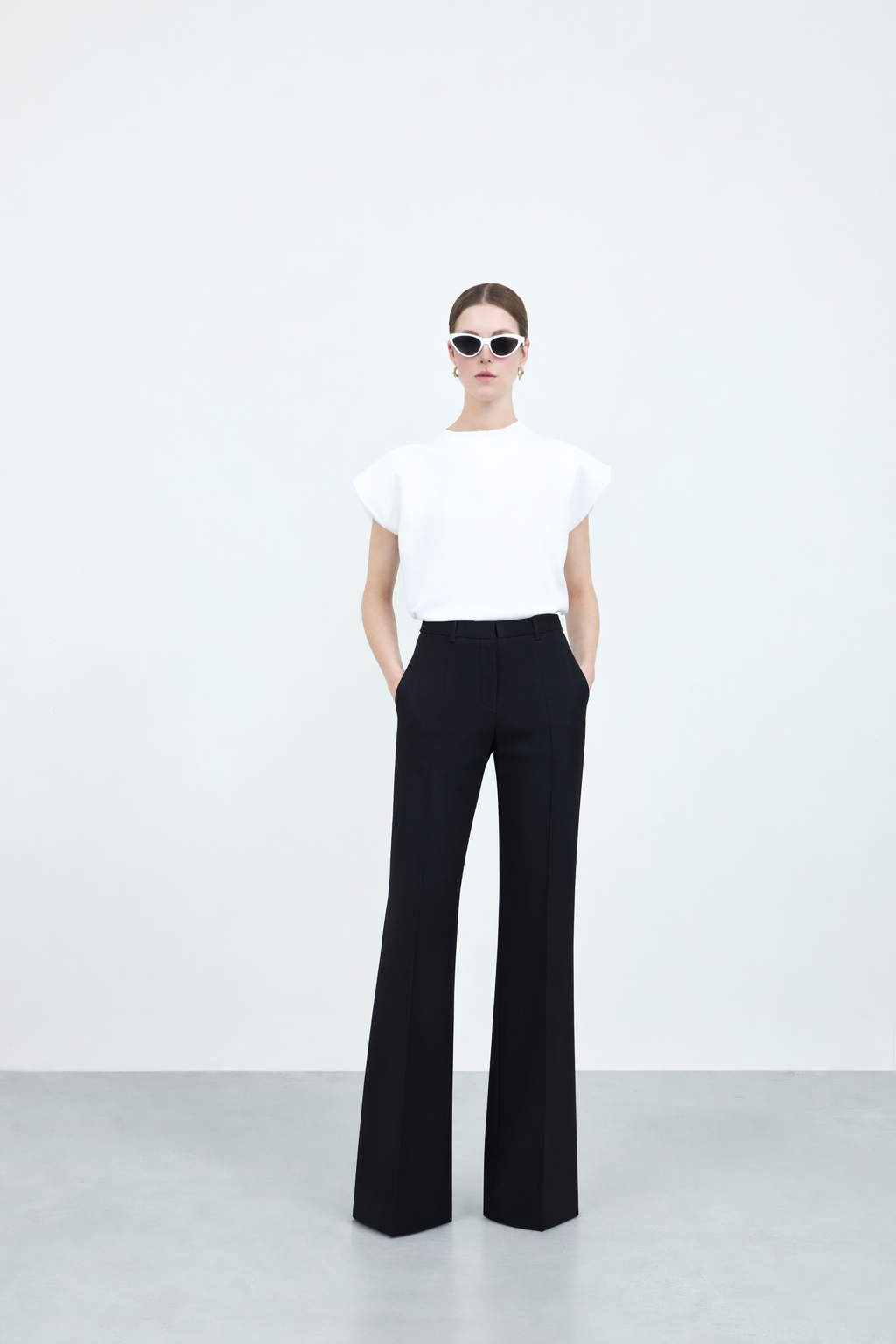 Rey Tailored Pants Black