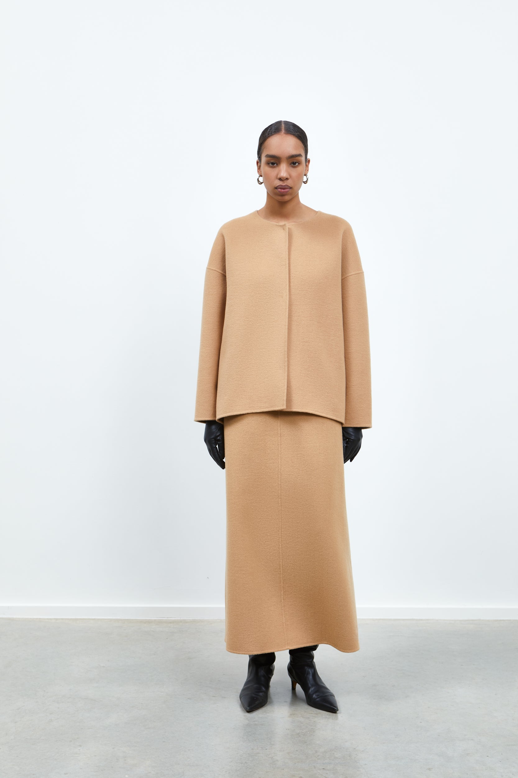 Ulla Coat Camel