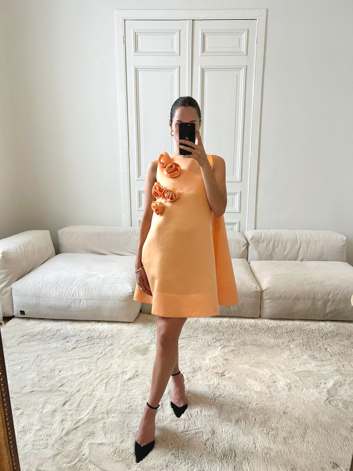 RHÚNE Barbara Flower Dress Dress