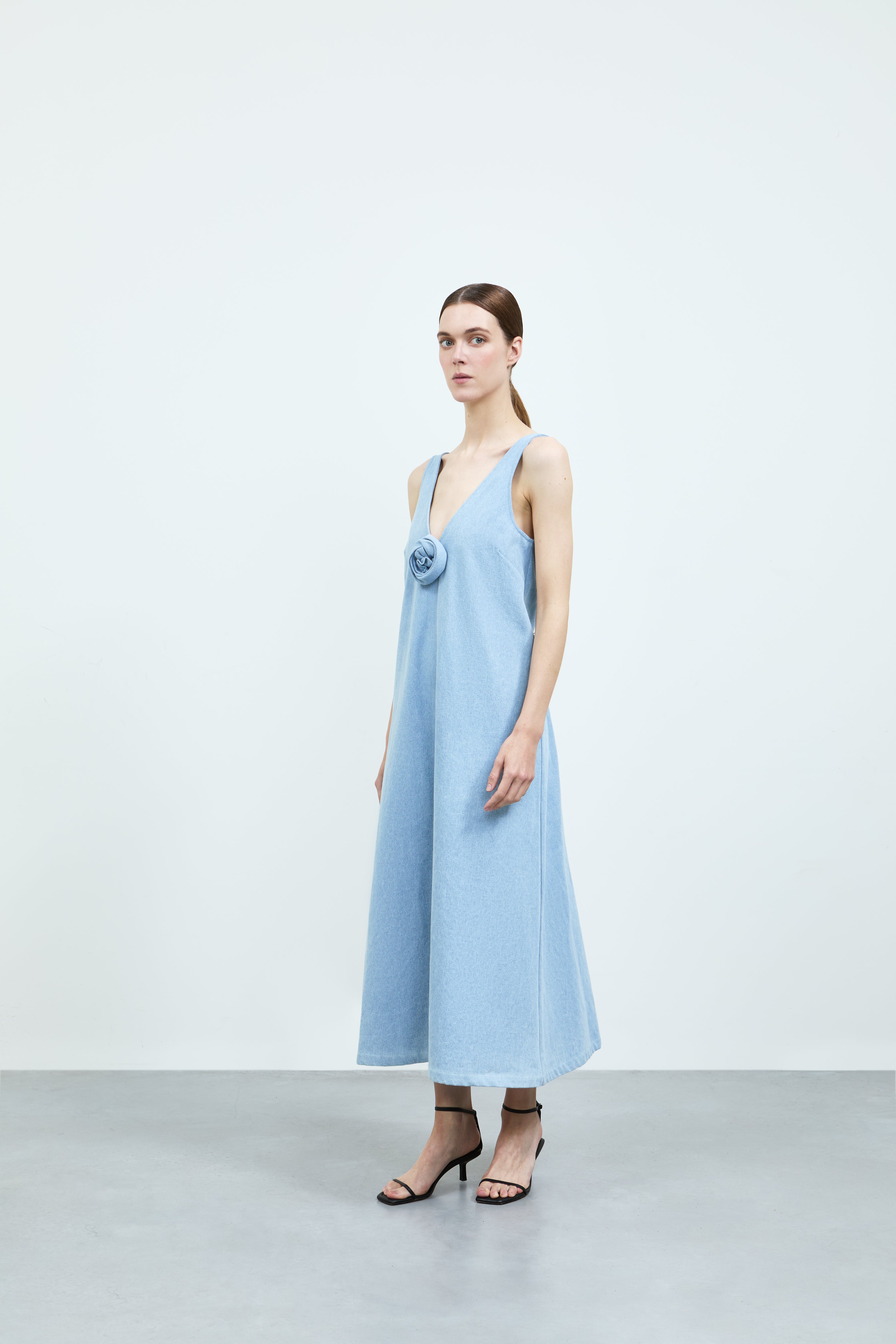 Aurelia Dress - Light Blue