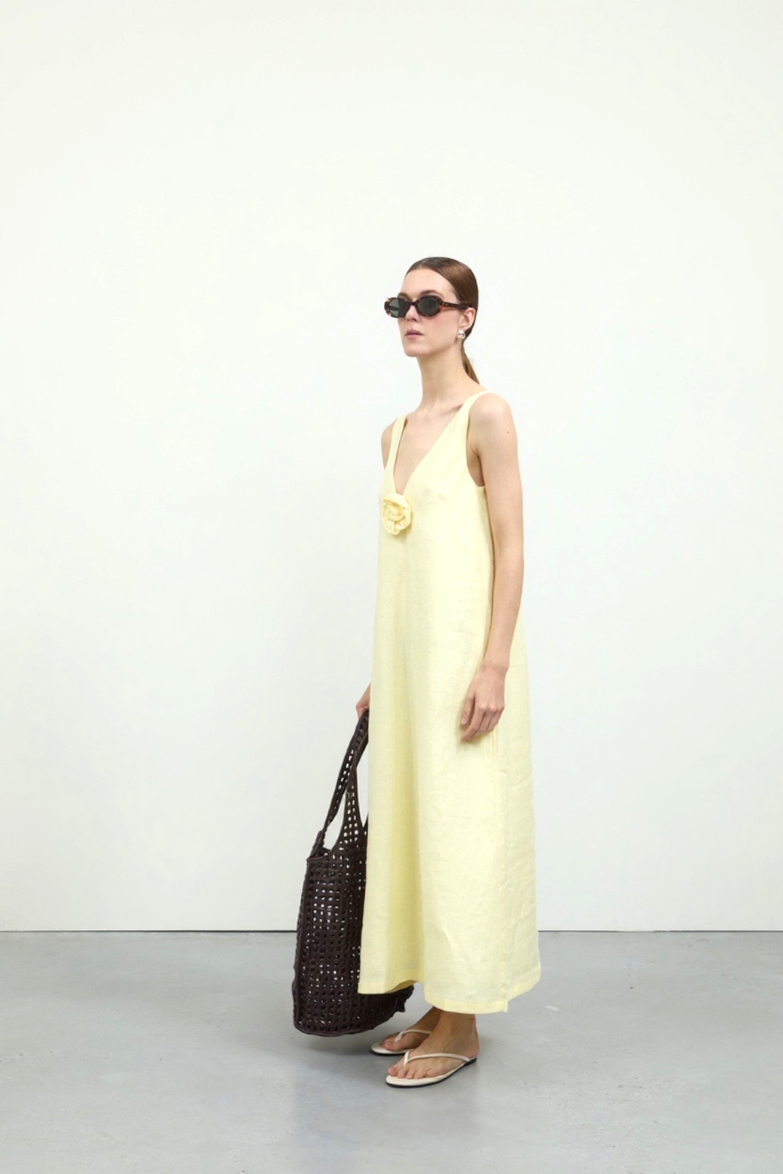 Aurelia Dress - Yellow