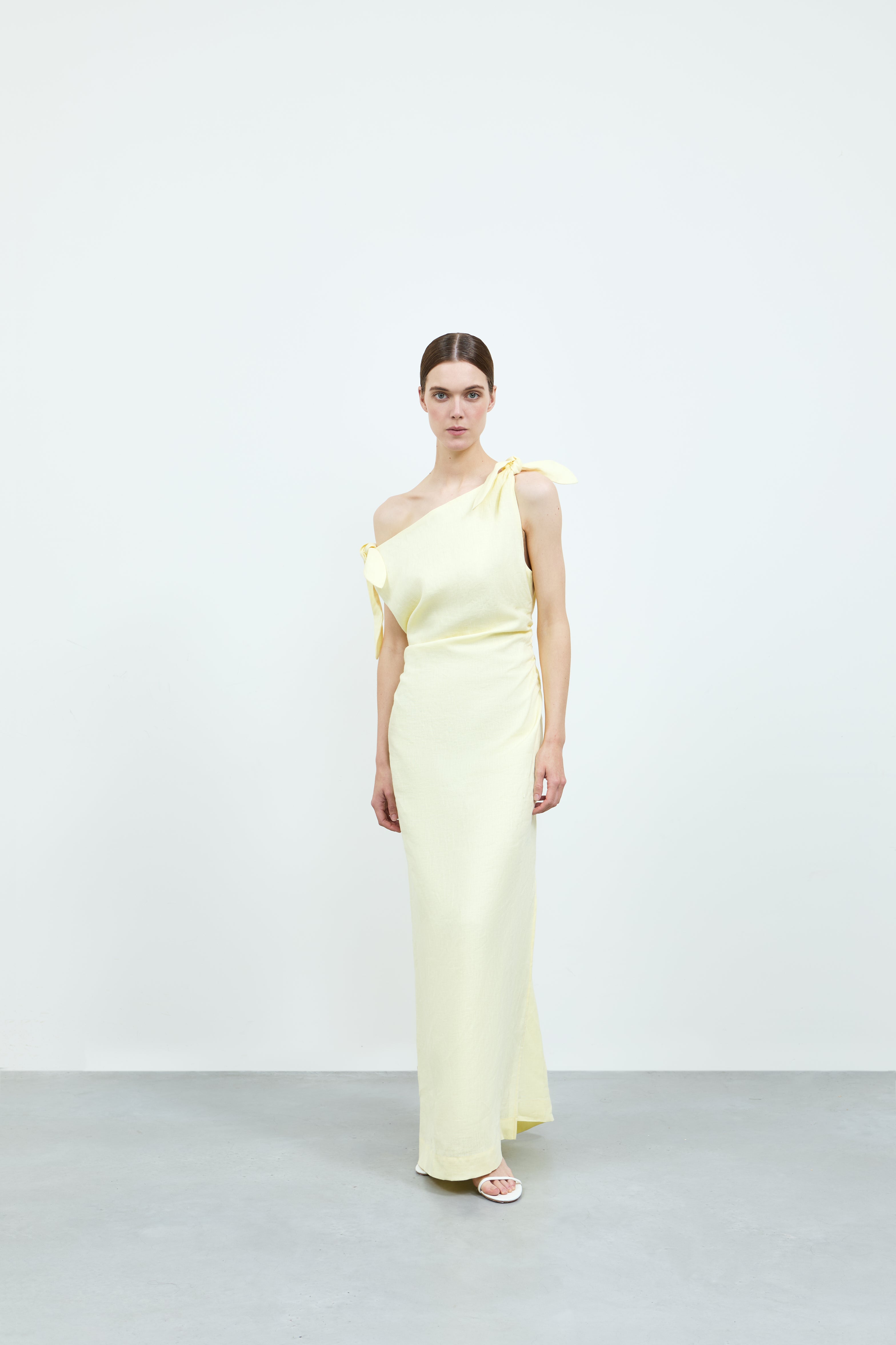 Elena Dress - Yellow