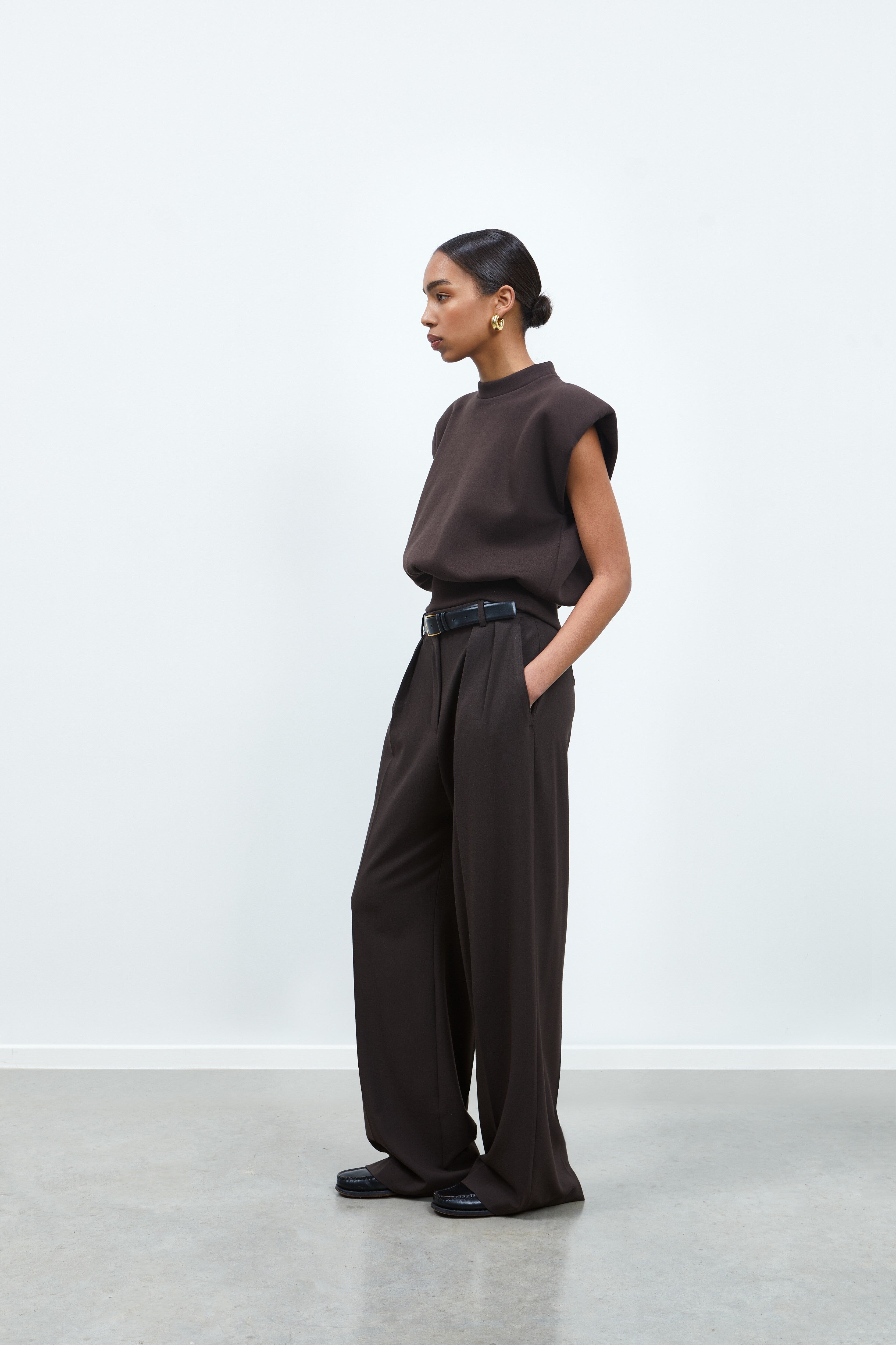 RHÚNE Celine Pants Pants brown