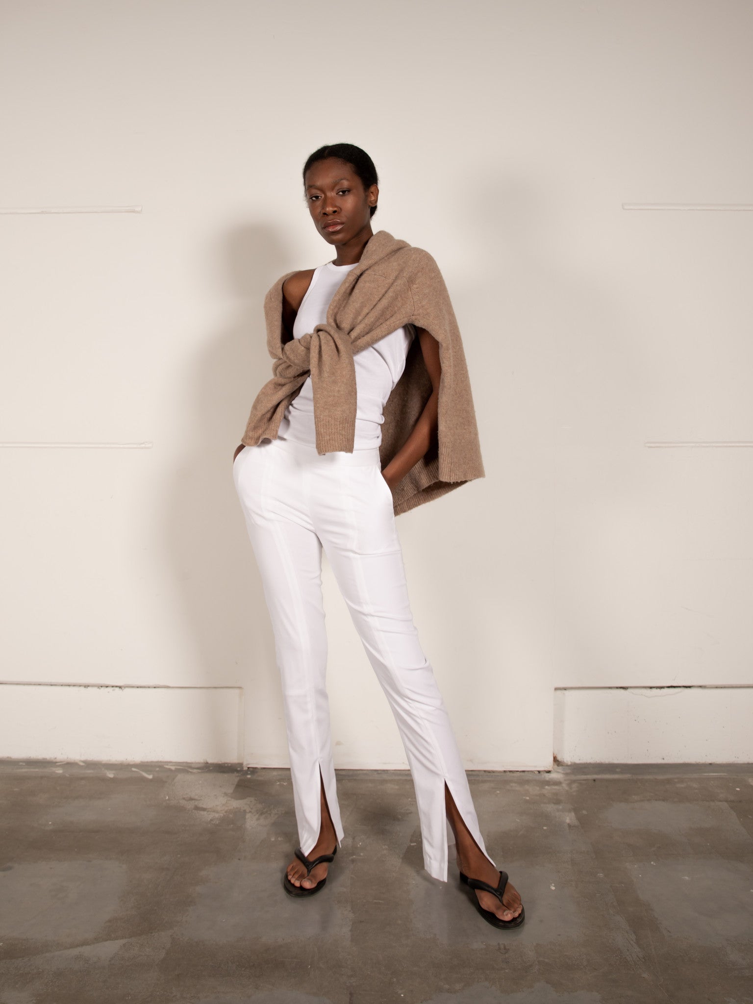 RHÚNE Cleo Split Pants Pants