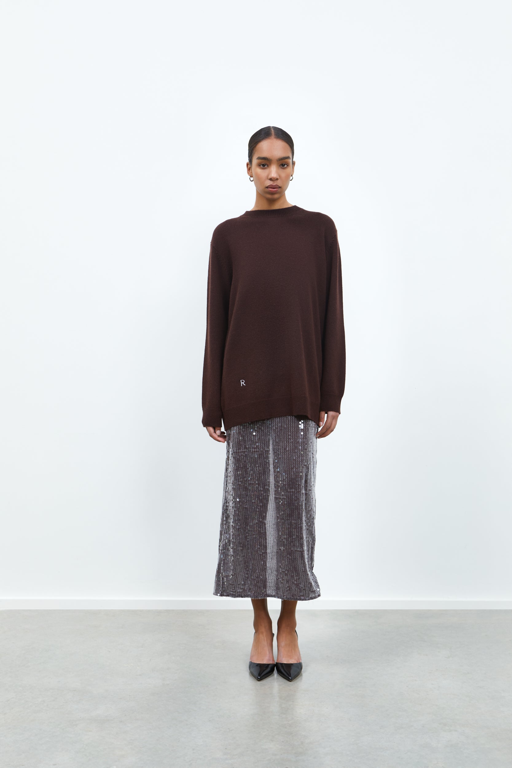RHÚNE Eleonore Knit Knitwear brown
