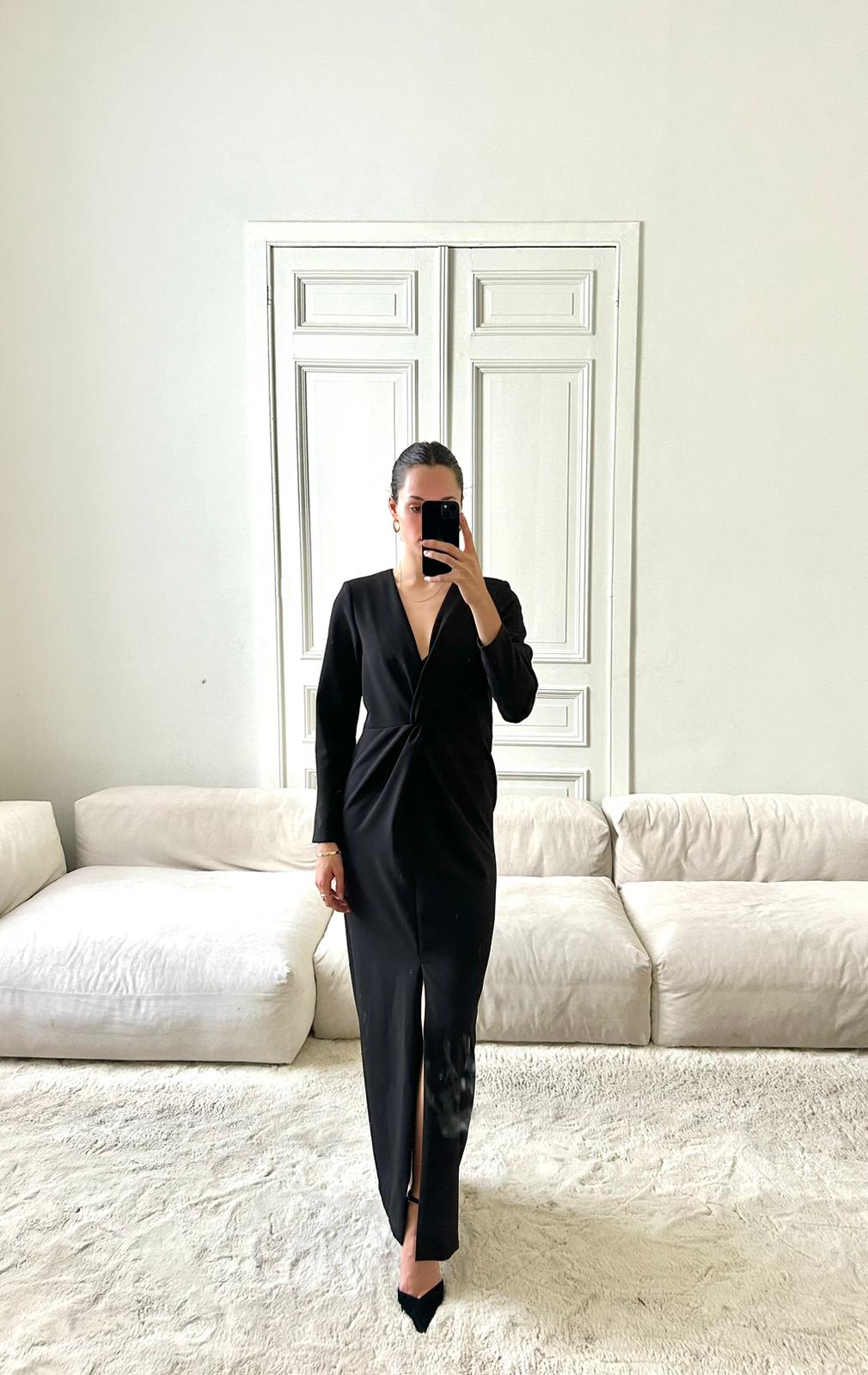 RHÚNE Elisa dress  black