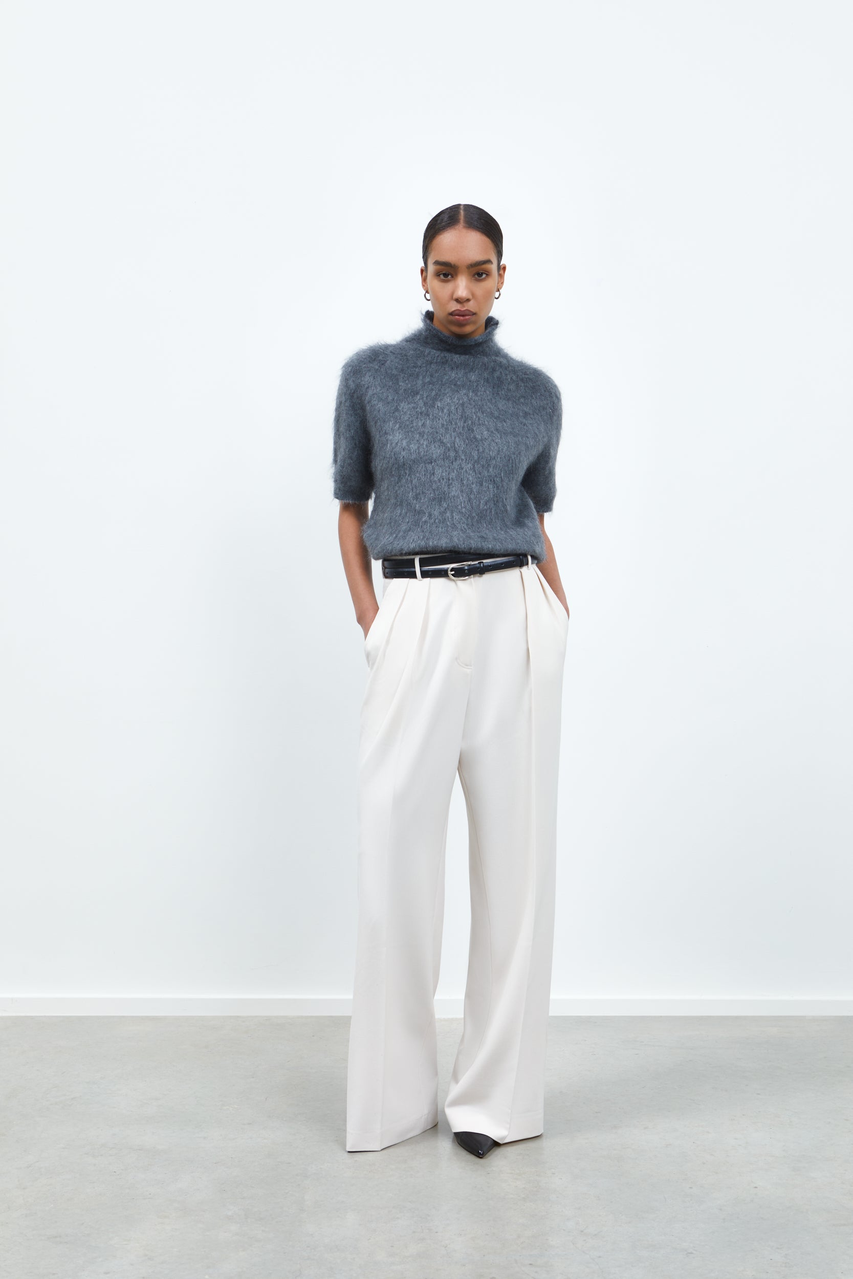 RHÚNE Elisabeth Knit Knitwear Grey