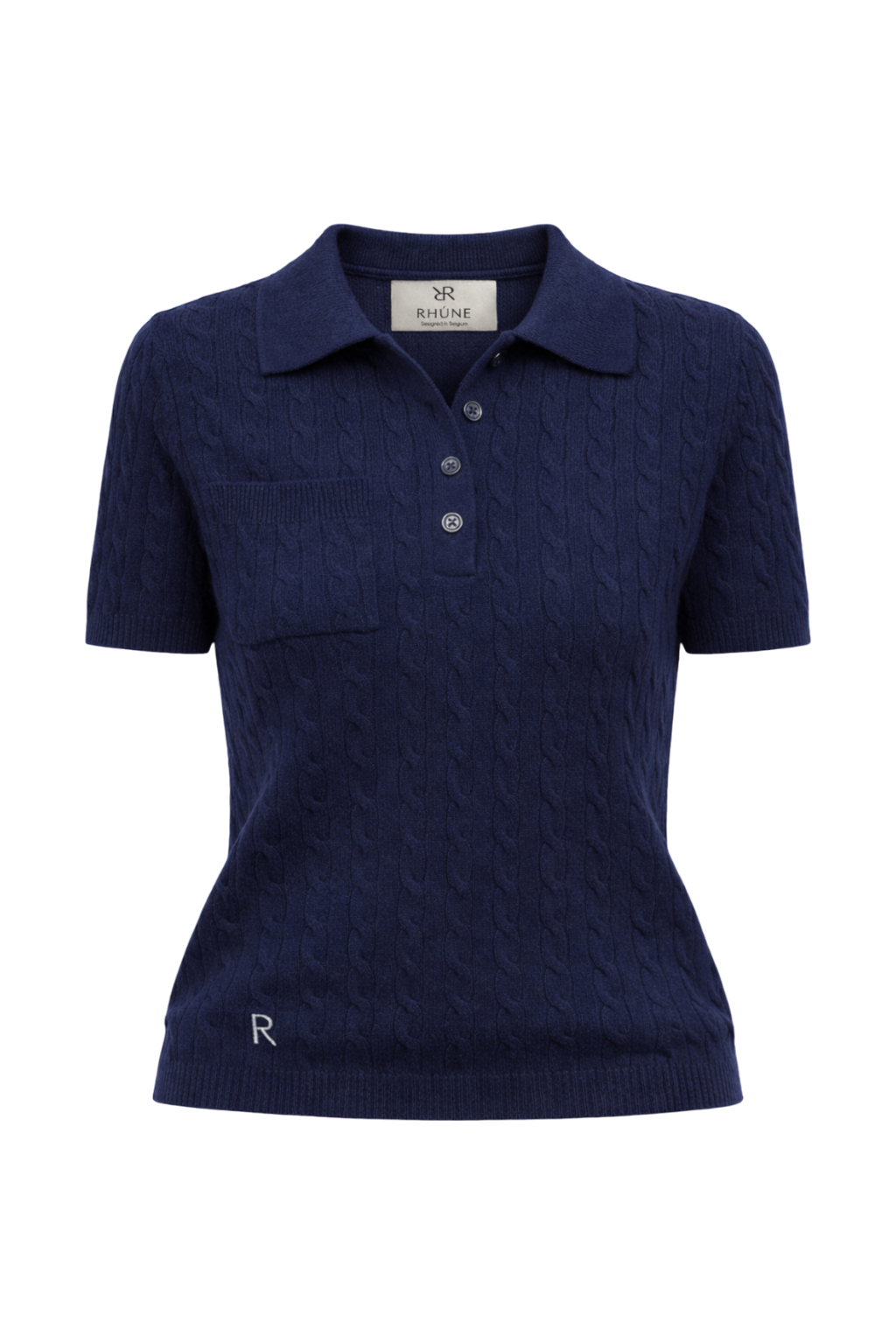 Jeremy Short Knit - Navy
