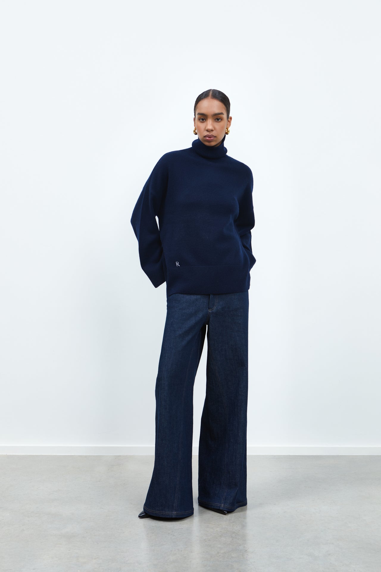 RHÚNE Kiki Knit Knitwear navy