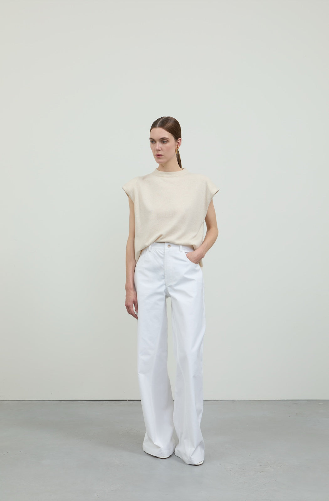 Luna Top - Beige