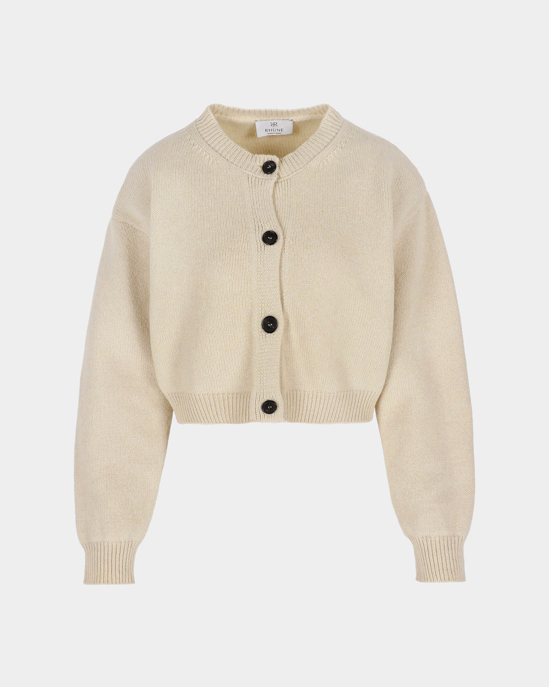 Lune Padded Shoulder Cardigan