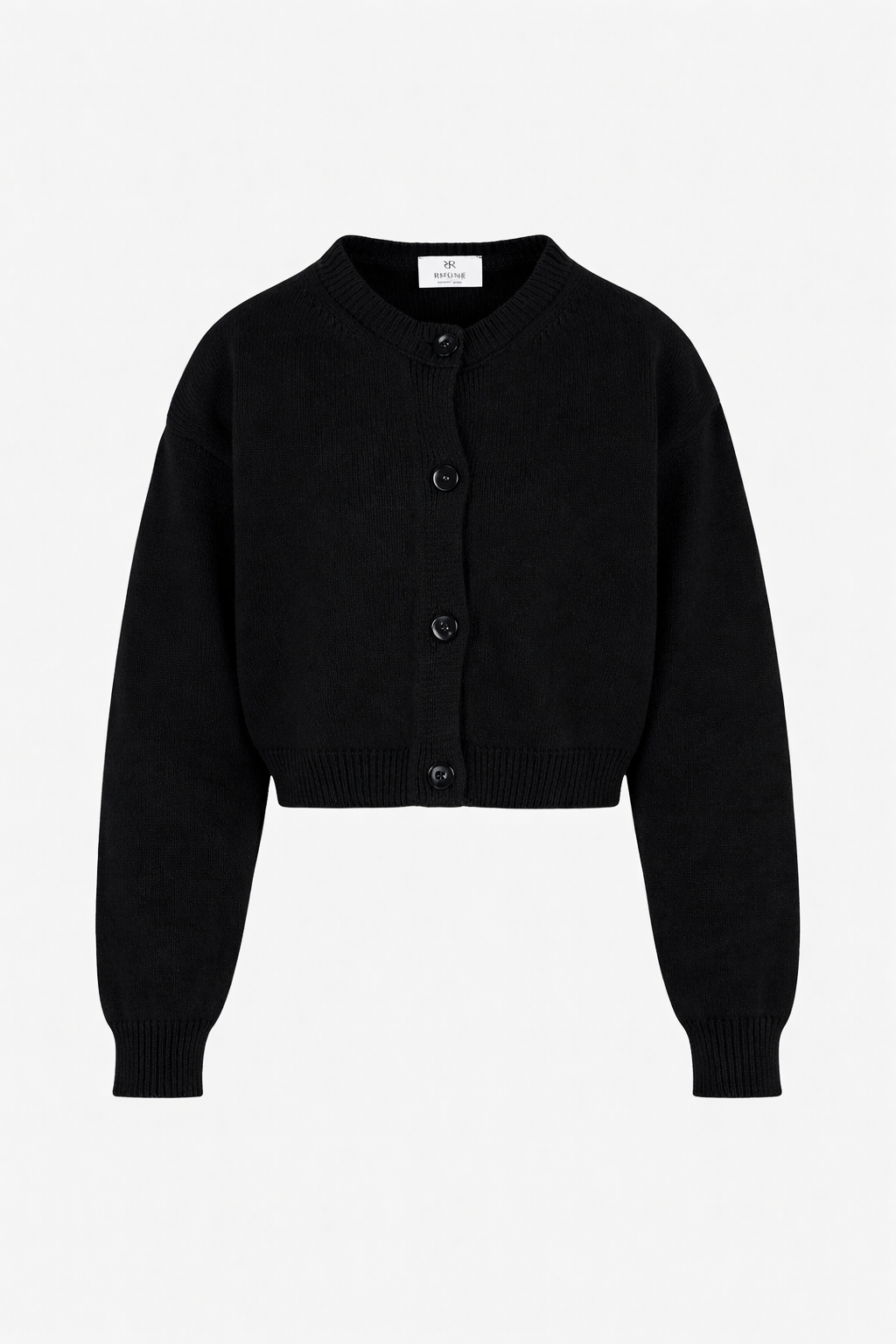 Lune Padded Shoulder Cardigan