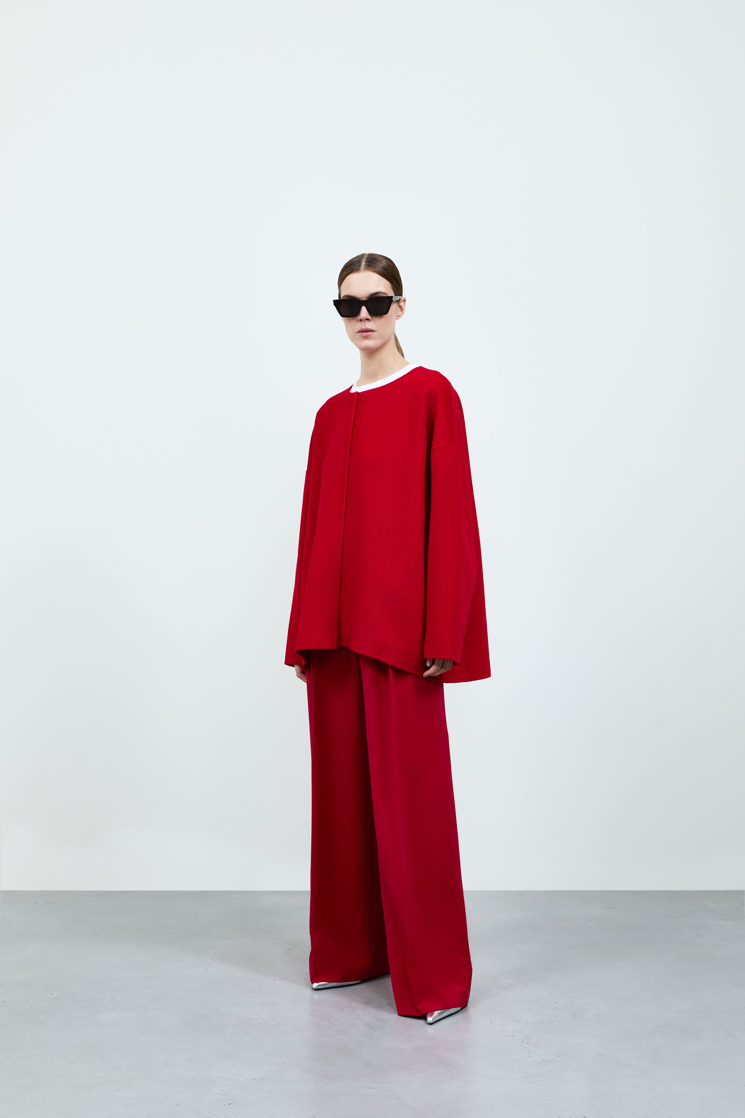 Ulla Coat - Red