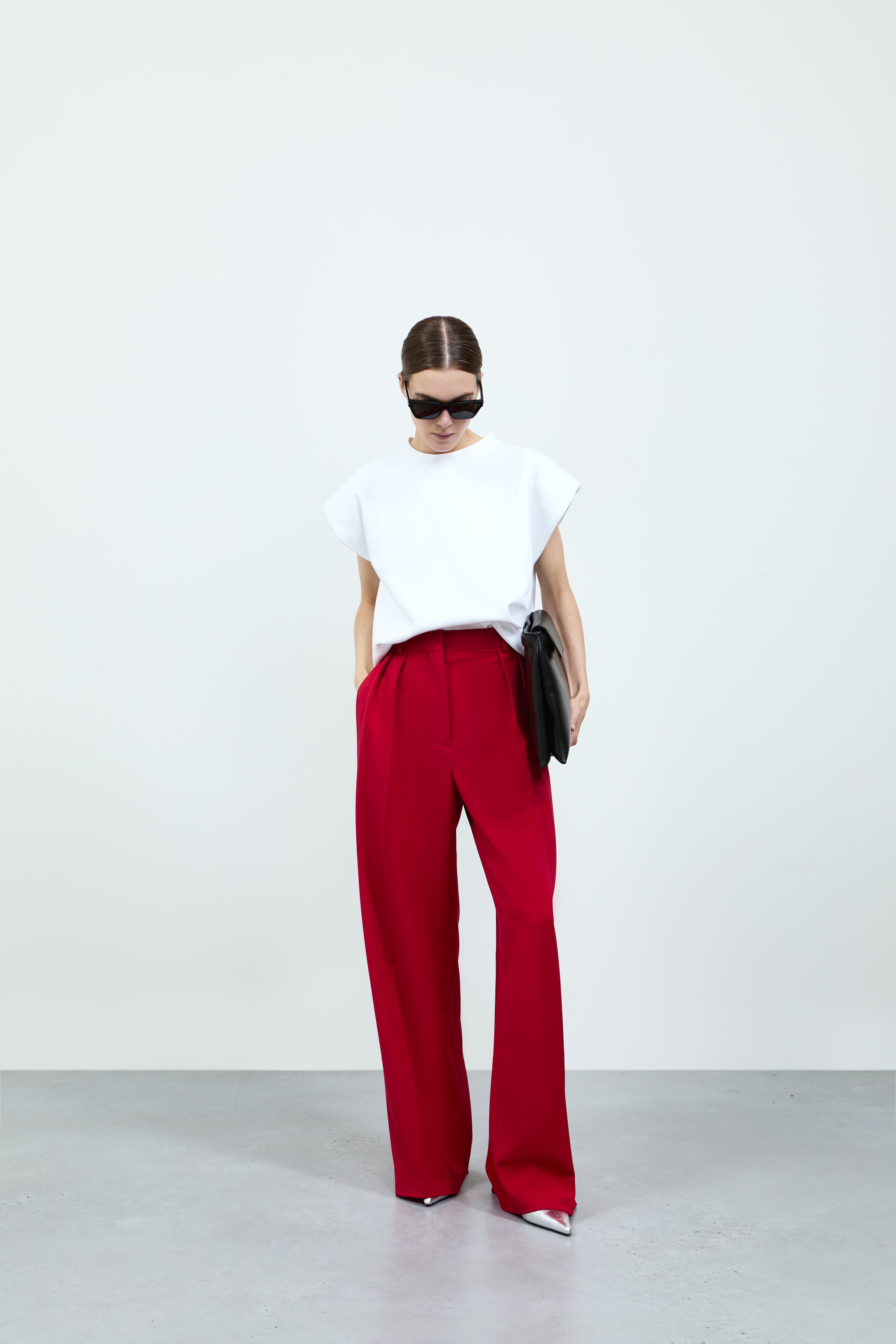Celine Pants - Red