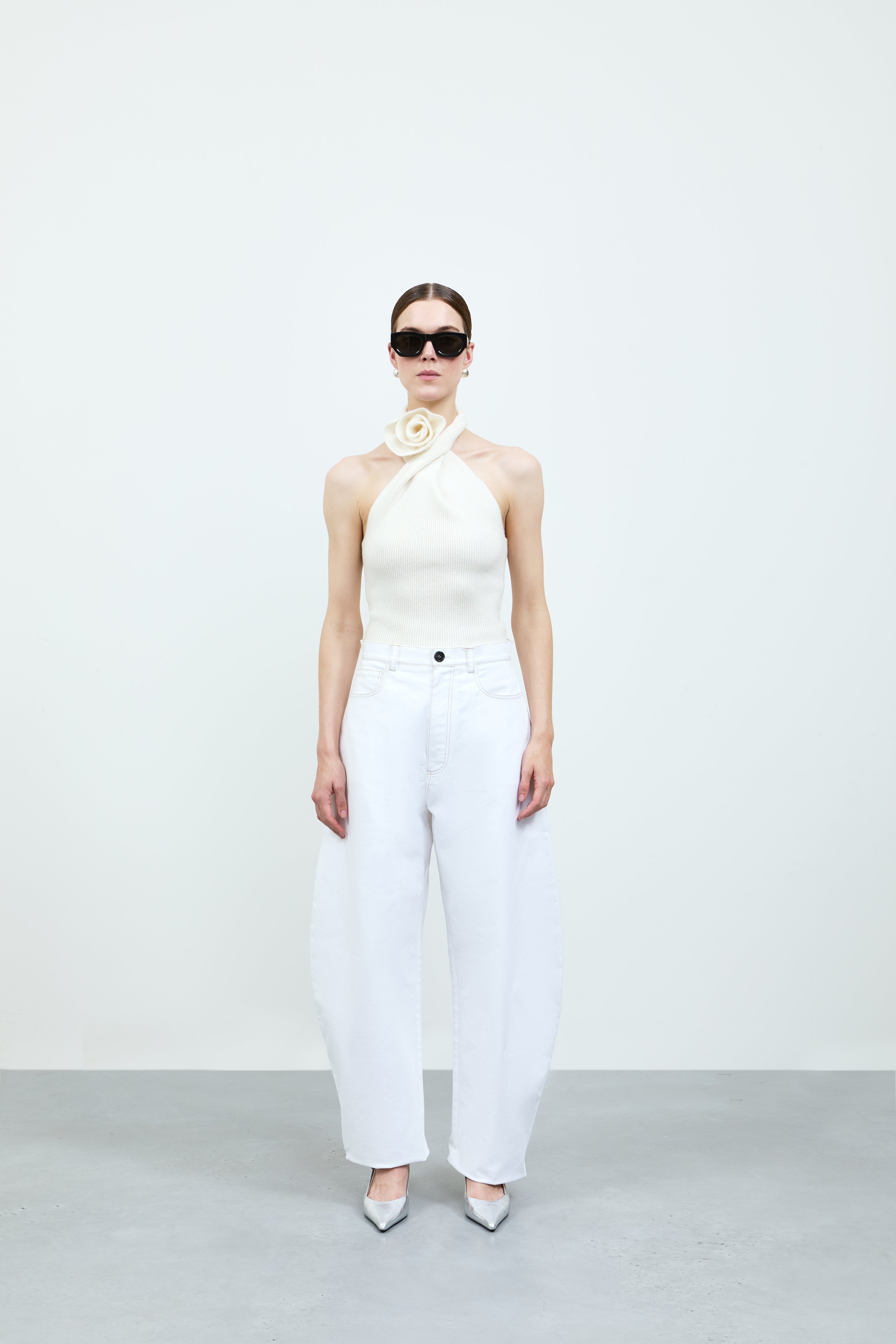 Grace Pants - White